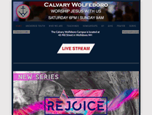 Tablet Screenshot of calvarywolfeboro.org